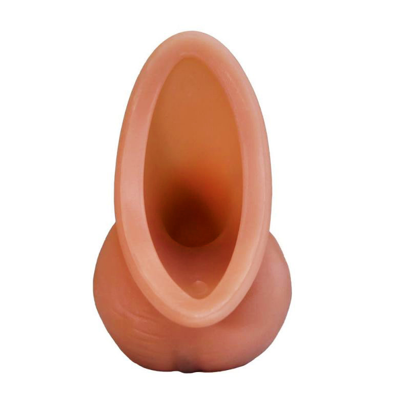 RodeoH Realistic STP Device: 4.5" (Dark Caramel)