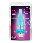 Blush Novelties B Yours Basic Vibra Plug (Blue)