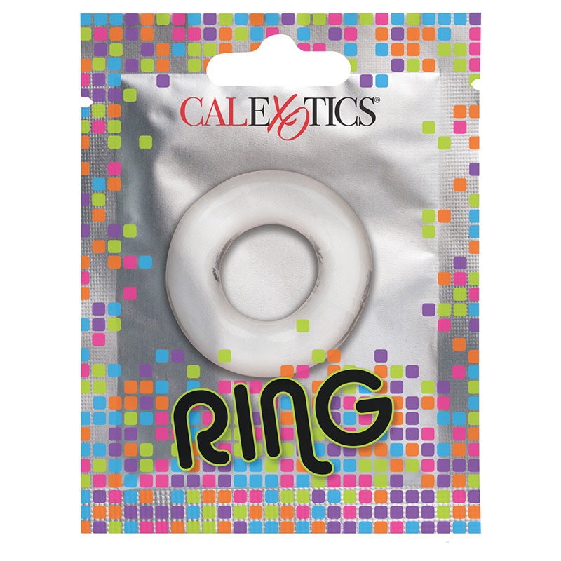 Cal Exotics Foil Pack Ring (Clear)