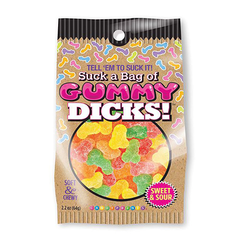 Candyprints Suck A Bag Of Gummy Dicks 2.2 oz (64 g)
