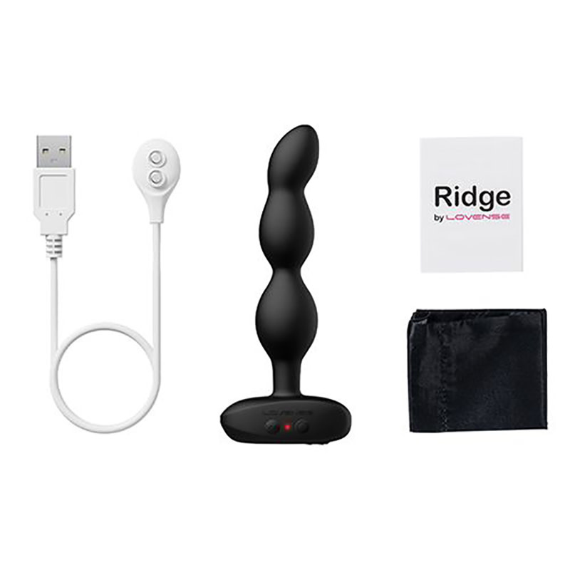 Lovense Toys Lovense: Ridge Vibrating Rotating Anal Beads