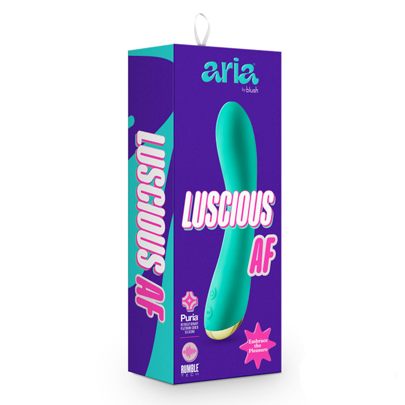 Blush Novelties Aria Luscious AF Rumble Tech Vibe