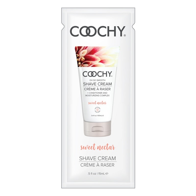 Classic Brands Coochy Shaving Cream 0.5 oz (15 ml) Foil Pack