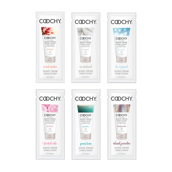 Classic Brands Coochy Shaving Cream 0.5 oz (15 ml) Foil Pack