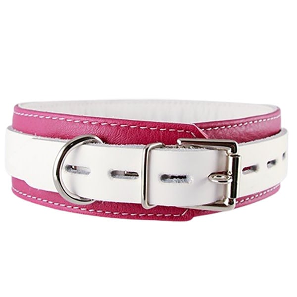 Aslan Leather Inc. Pink Candy Collar