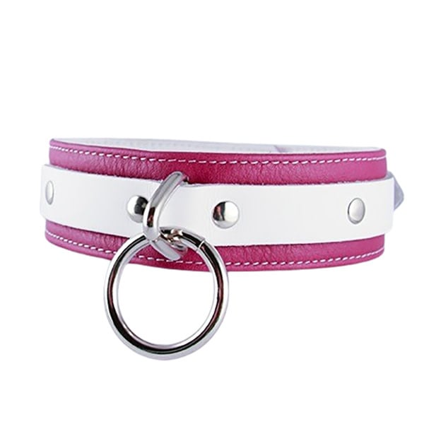 Aslan Leather Inc. Pink Candy Collar