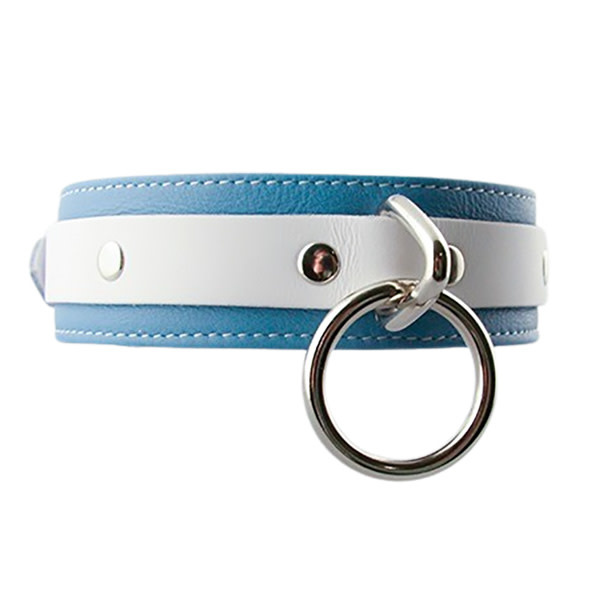 Aslan Leather Inc. Crystal Blue Collar