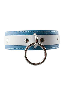 Aslan Leather Inc. Crystal Blue Collar