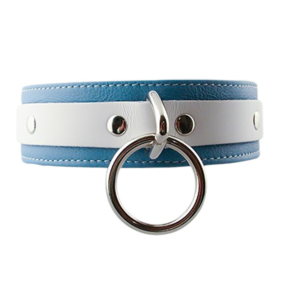 Aslan Leather Inc. Crystal Blue Collar