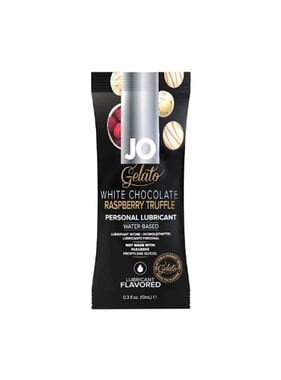 System JO Jo Gelato Flavoured Lubricant Foil Pack (White Chocolate Raspberry)