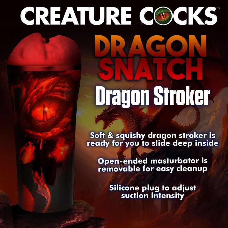 XR Brands Creature Cocks Dragon Snatch Dragon Stroker