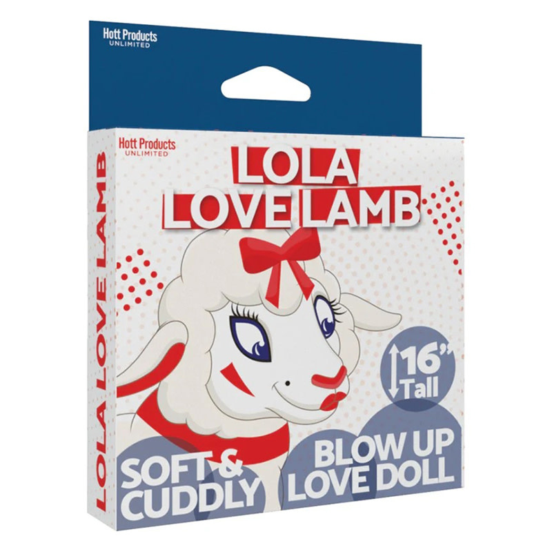 Hott Products Lola Love Lamb Blow Up Sheep