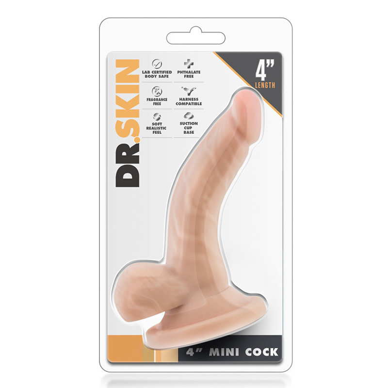 Blush Novelties Dr. Skin 4" Mini Cock