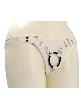 Aslan Leather Inc. Luxe White Jaguar Harness