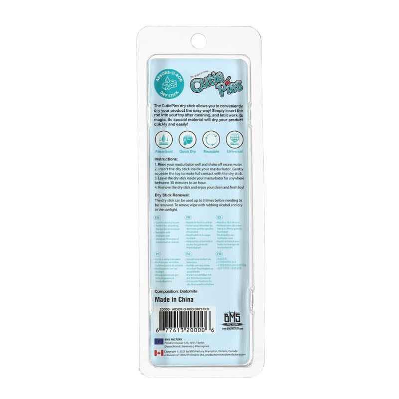 BMS Enterprises CutiePies Absorb-O-Rod Dry Stick