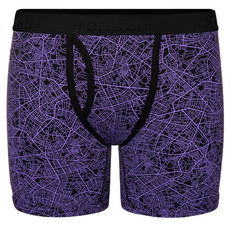 RodeoH RodeoH Top Loading Boxer Packing Underwear (Geometric Purple)