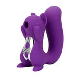 Premium Products Air Pulse Squirrel with Vibrating Tail (Purple)