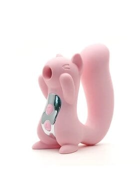 Premium Products Air Pulse Squirrel with Vibrating Tail (Pink)