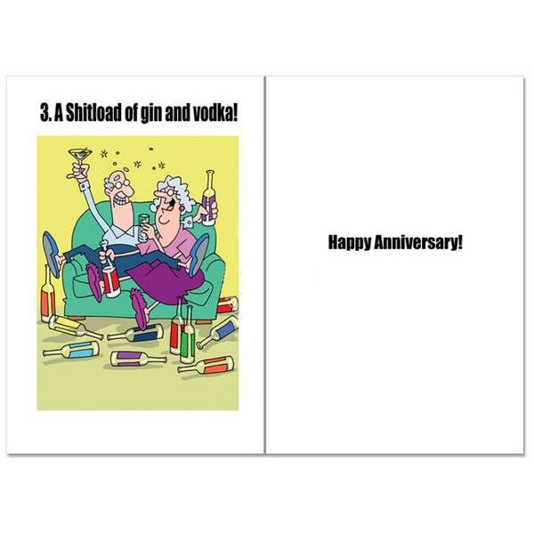 Noble Works Cards (Greeting Card) Marriage Secrets Anniversary Card