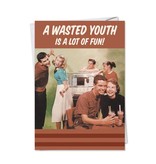 Noble Works Cards (Greeting Card) Wasted Youth Anniversary Card