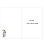 Noble Works Cards (Greeting Card) Send The Kids Out Anniversary Card