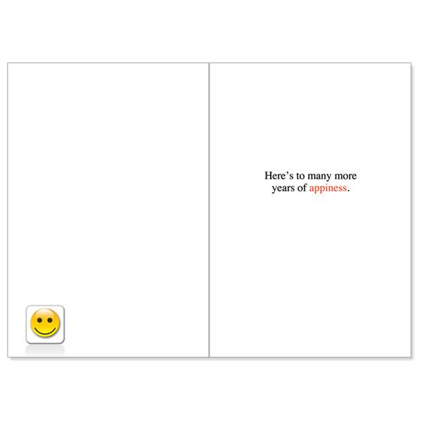 Noble Works Cards (Greeting Card) Appy Anniversary Card