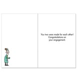 Noble Works Cards (Greeting Card) Monster Engagement Card