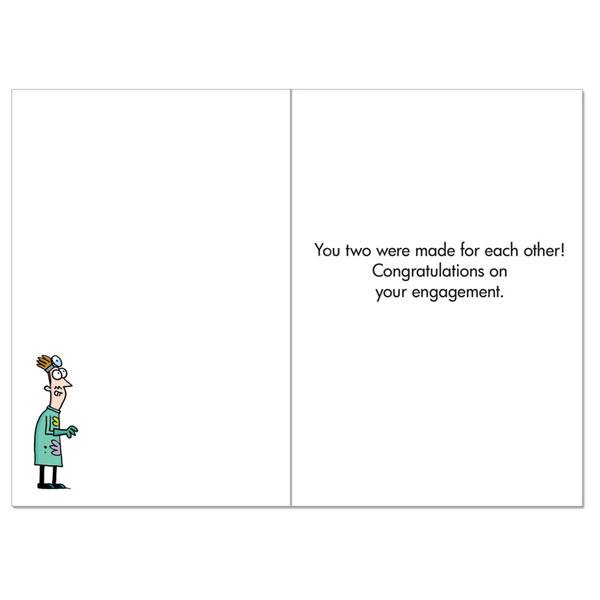 Noble Works Cards (Greeting Card) Monster Engagement Card