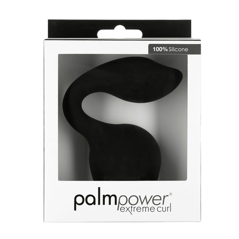 BMS Enterprises PalmPower Extreme Curl Silicone Massage Head (Black)