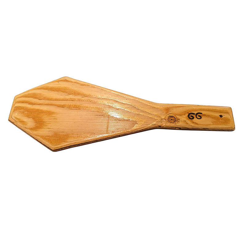 Goodhue's Creations Handmade Wooden Paddle: Coffin