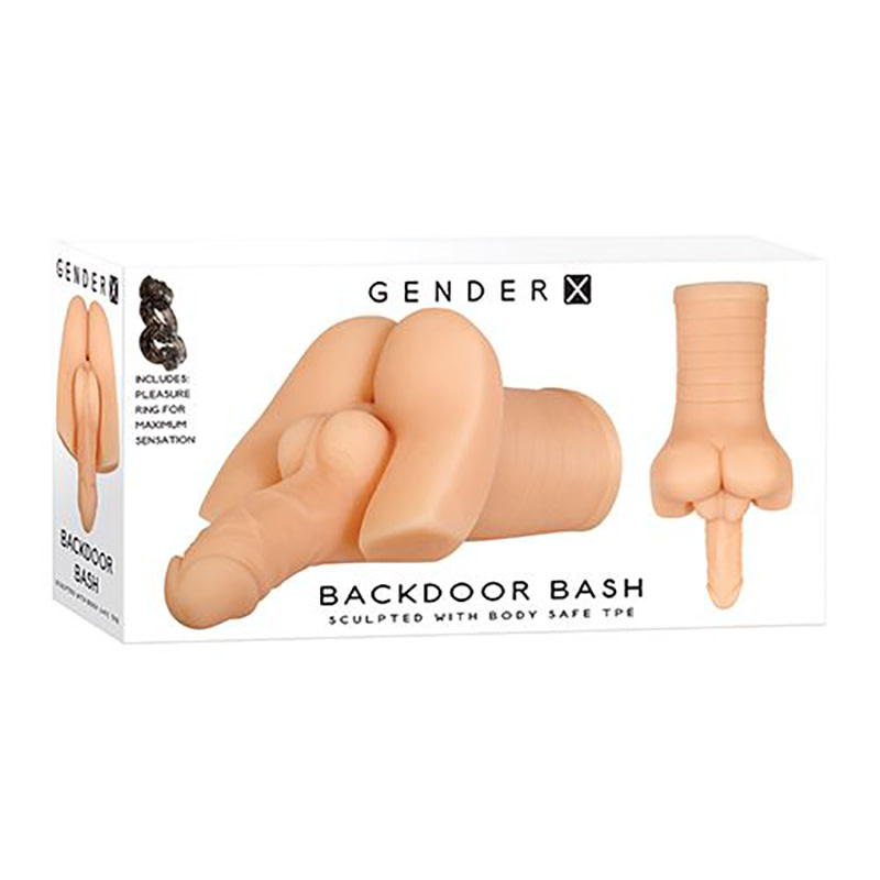 Evolved Toys Gender X Backdoor Bash Masturbator (Light)