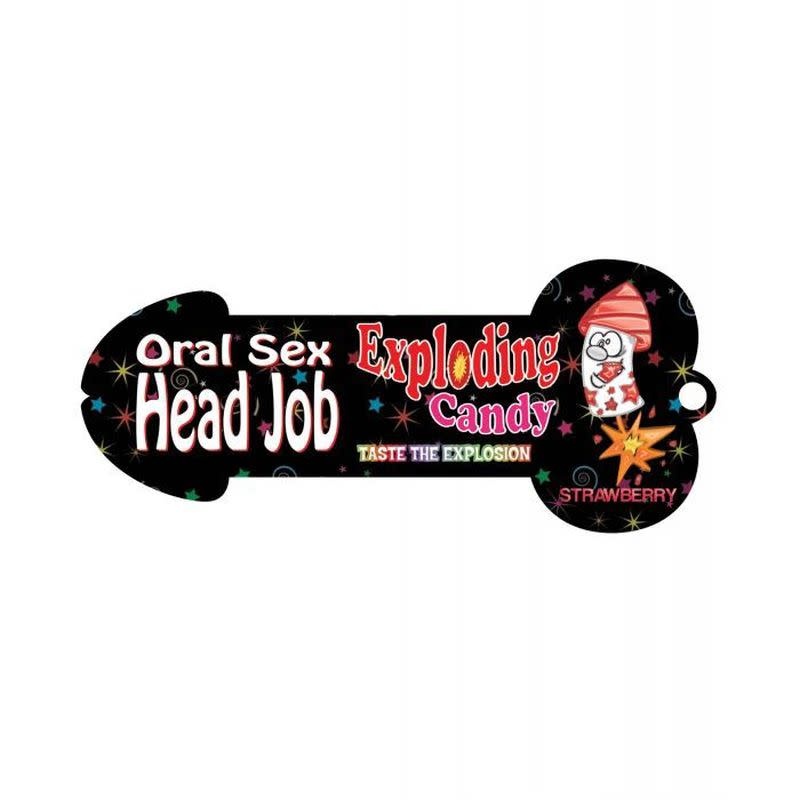 Hott Products Head Job Oral Sex Candy (Strawberry)