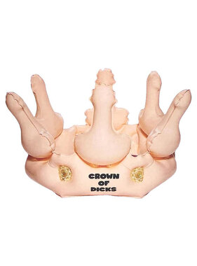 Island Dogs Inflatable Crown of Dicks