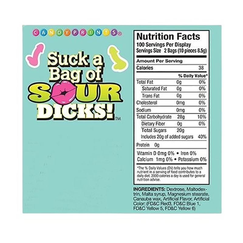 Little Genie Suck a Bag of Sour Dicks (100 pc Bag)