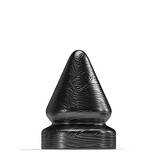 665, Inc STRETCH’R Sirup Butt Plug: Black Metallic (Medium)