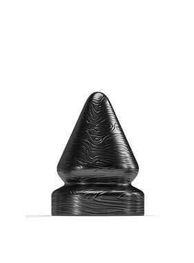 665, Inc STRETCH’R Sirup Butt Plug: Black Metallic (Medium)