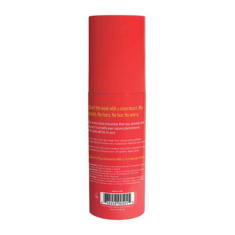 Classic Brands Simply Sexy Pheromone Body Mist: Lazy Sunday 3.35 oz (99 ml)