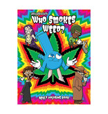 Wood Rocket Adult Colouring Book: Who Smokes Weed