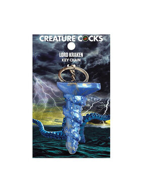 XR Brands Creature Cocks Silicone Keychain: Lord Kraken
