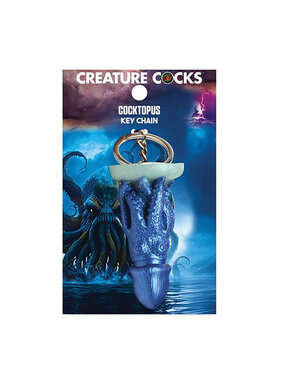 XR Brands Creature Cocks Silicone Keychain: Cocktopus