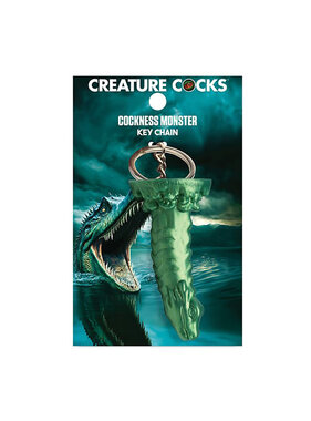 XR Brands Creature Cocks Silicone Key Chain: Cockness Monster
