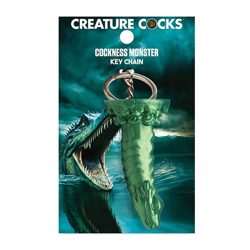 XR Brands Creature Cocks Silicone Keychain: Cockness Monster