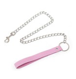 Premium Products Metal Chain Leash (Pink)