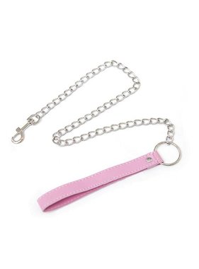 Premium Products Metal Chain Leash (Pink)