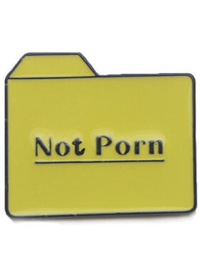 Premium Products Enamel Pins: Not Porn