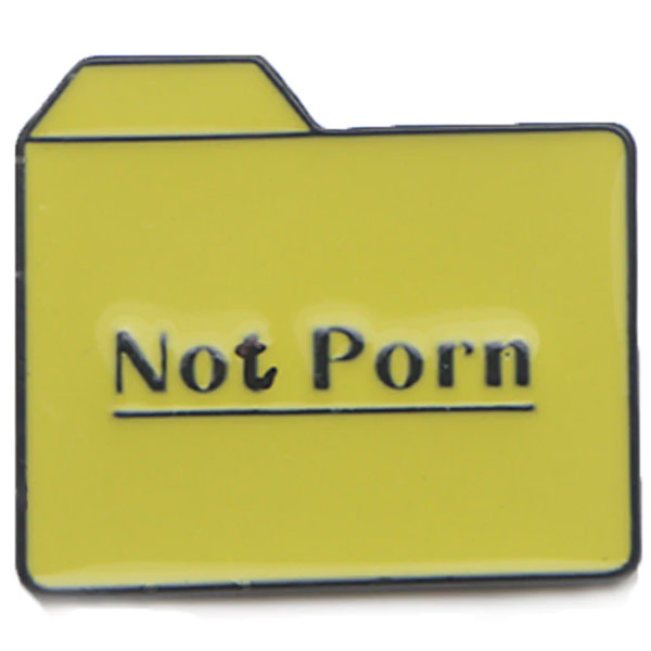 Premium Products Enamel Pins: Not Porn