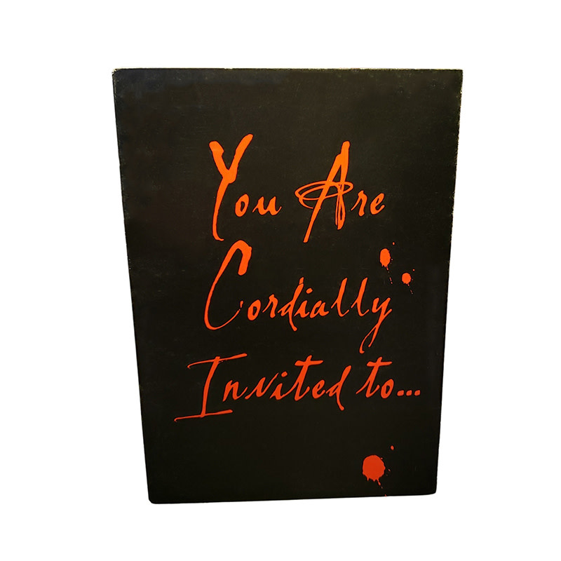 (Greeting Card) You Are Cordially Invited To