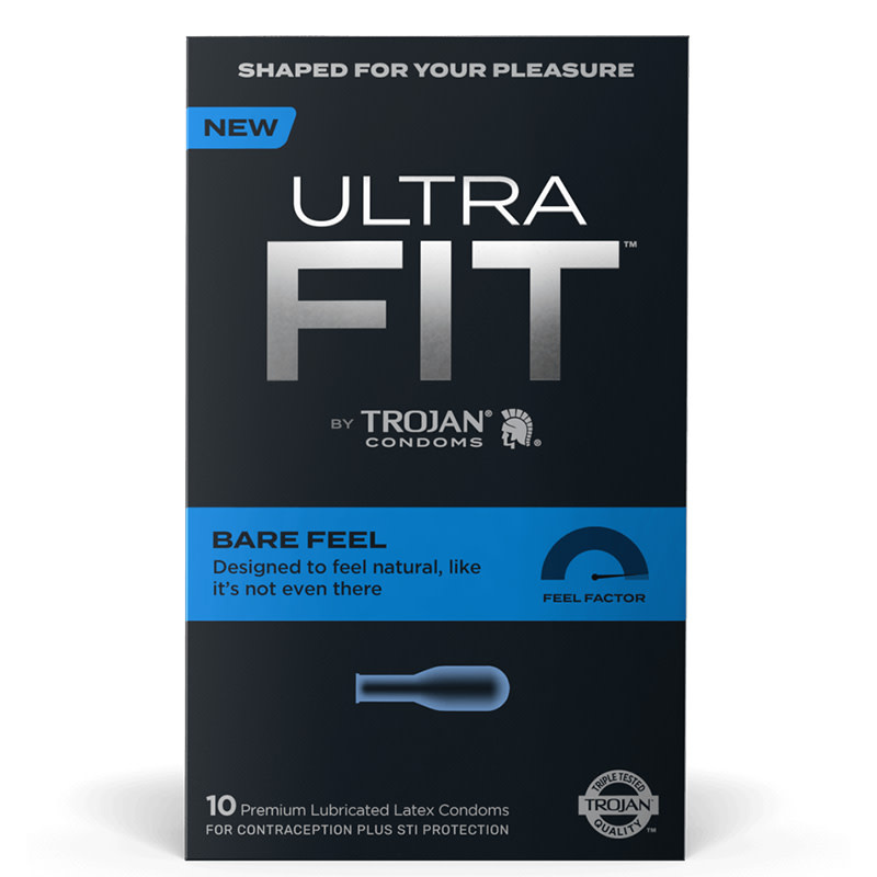 Trojan Condoms Trojan UltraFit Bare Feel Condoms 10 Pack