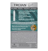Trojan Condoms Trojan Raw Pure Feel Non-Latex Condom 10 Pack