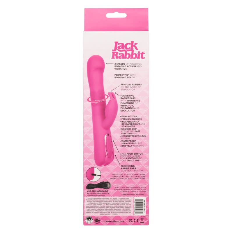 Cal Exotics Jack Rabbit Elite Beaded G Rabbit Vibrator